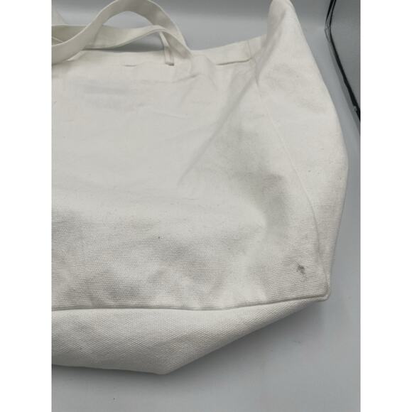 Hello Kitty White Canvas Large Shopper Bag NEW with Tags - Picture 6 of 8